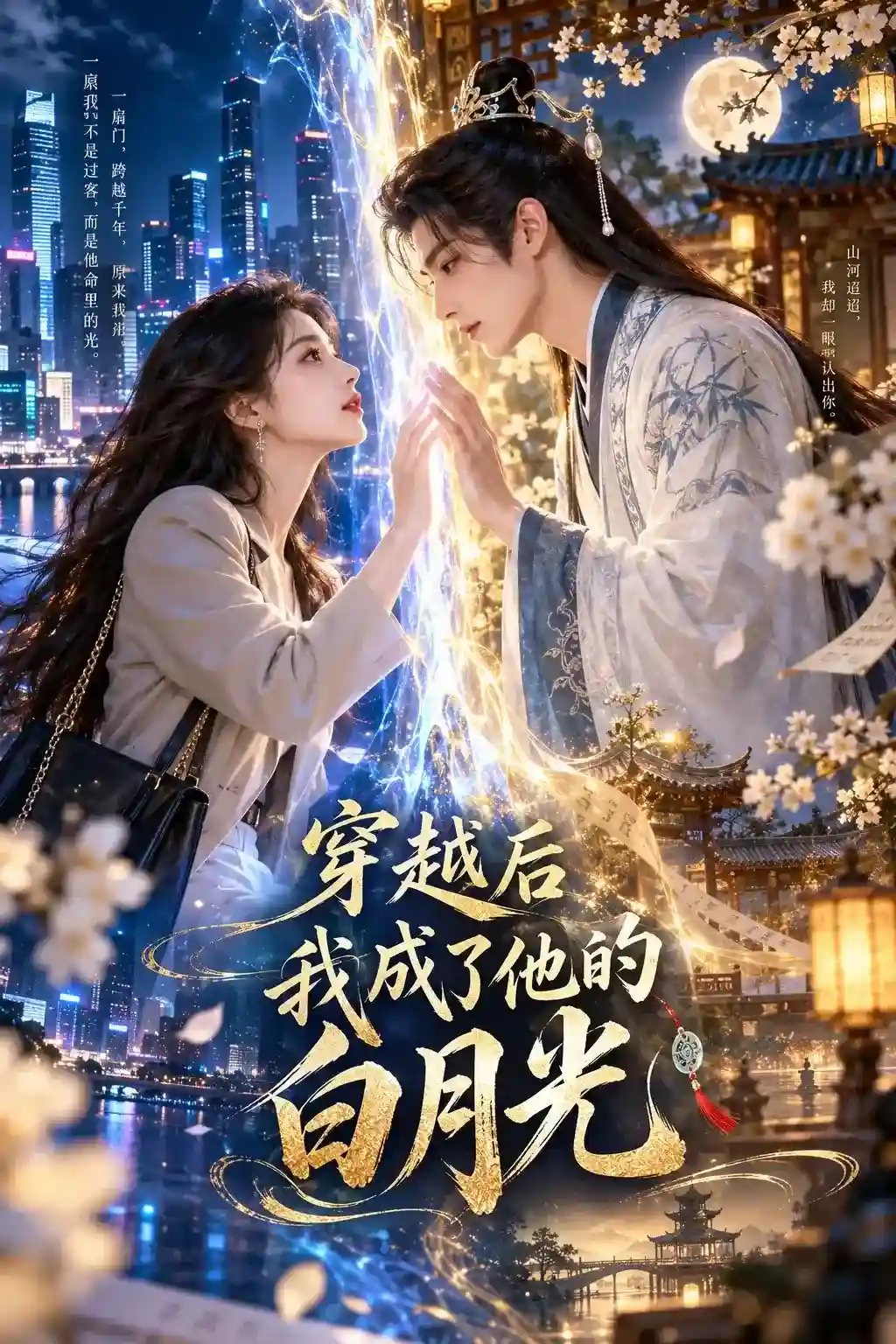 穿越后我成了他的白月光封面